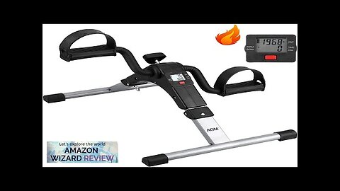 Folding Pedal Exerciser Mini Exercise Bike Under Desk Bike Foot Pedal Exerciser Review