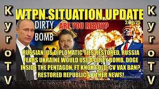 Situation Update – February 19, 2025 (edited version) (Swedish subtitles)