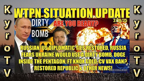 Situation Update – February 19, 2025 (edited version) (Swedish subtitles)