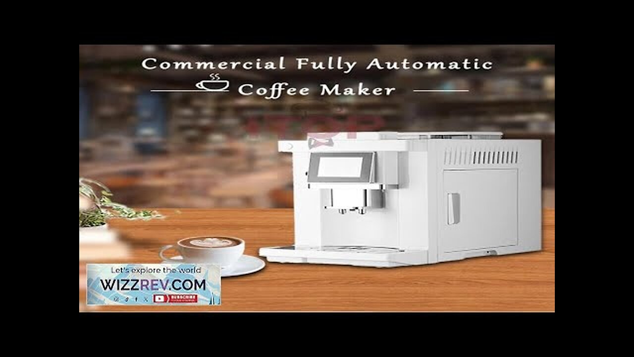 ITOP One-Button Full Automatic 19 Bar Coffee Machine Coffee Bean Grinder Milk Review