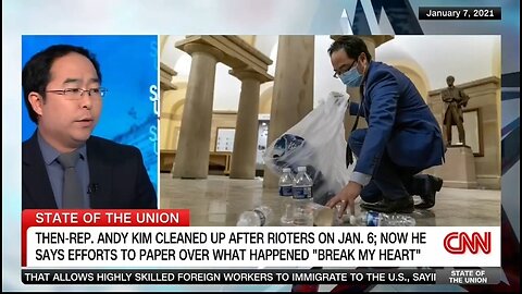 Sen-Elect Andy Kim Worries Trump Rewrote January 6th