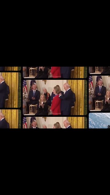 Hillary Clinton getting her medal. The Sarge’s intel ICONS2020 intro (link below)