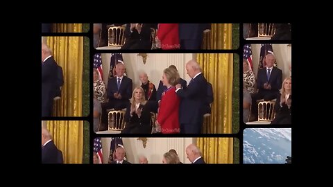 Hillary Clinton getting her medal. The Sarge’s intel ICONS2020 intro (link below)