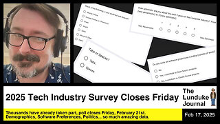 2025 Tech Industry Survey Closes Friday