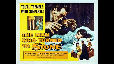 The Man Who Turned To Stone ( Full Movie ) 1957