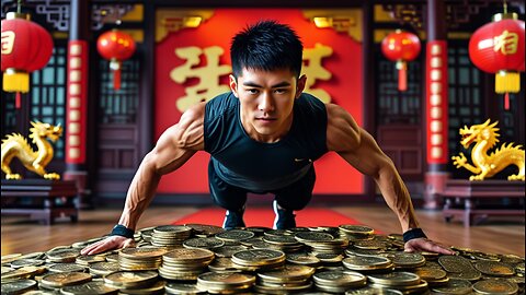 Push ups on coins in china ｜ #interestingfacts #amazingfacts #ytshortsvideo #shortvideos #randomfact