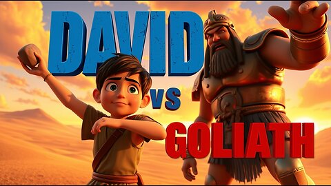 David & Goliath – Little Hands - An Epic Animated Bible Song for Kids!