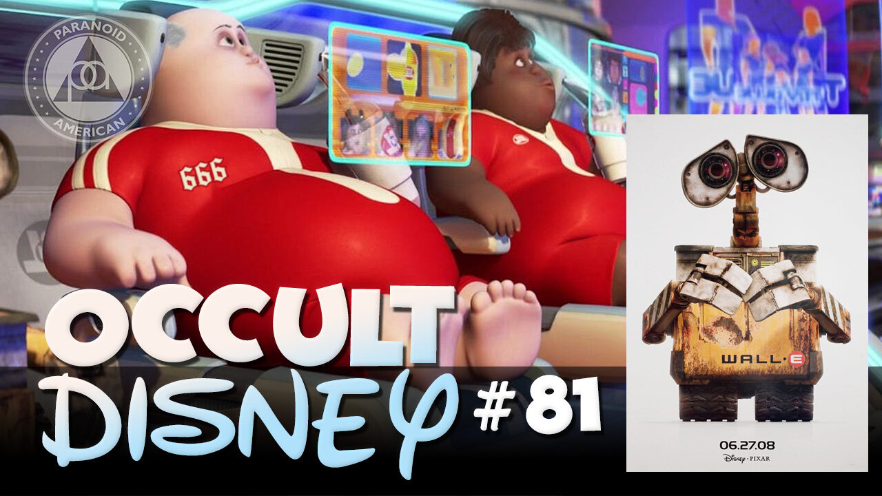 Wall-E: Cannibals, Satan and Transhumanism w/ Jamie Hanshaw @jamiehanshaw4378 | Occult Disney 81