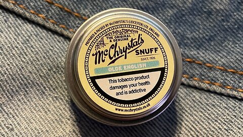 McChrystal's Olde English Nasal Snuff Review