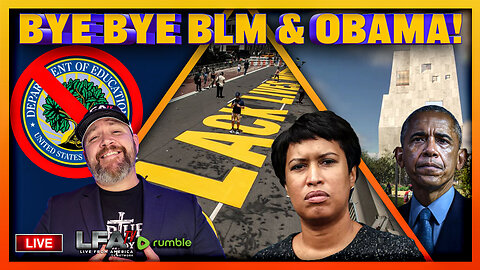 BYE, BYE OBAMA AND BLM! | LIVE FROM AMERICA 3.6.25 11AM