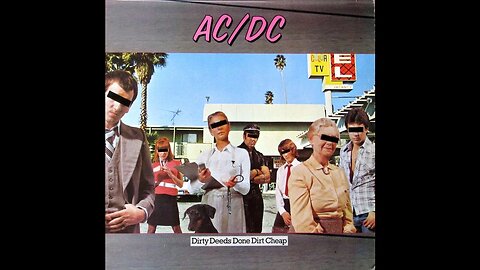 AC/DC - Dirty Deeds Done Dirt Cheap (Canada) 1976/1981 LP