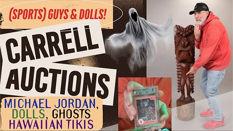 (SPORTS) GUYS & DOLLS: MICHAEL JORDAN, GHOSTS, DOLLS, HAWAIIAN TIKIS