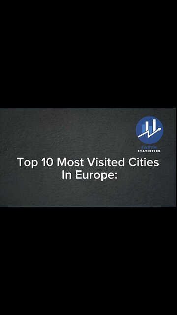 Top 10 Most Visited Cities In Europe...