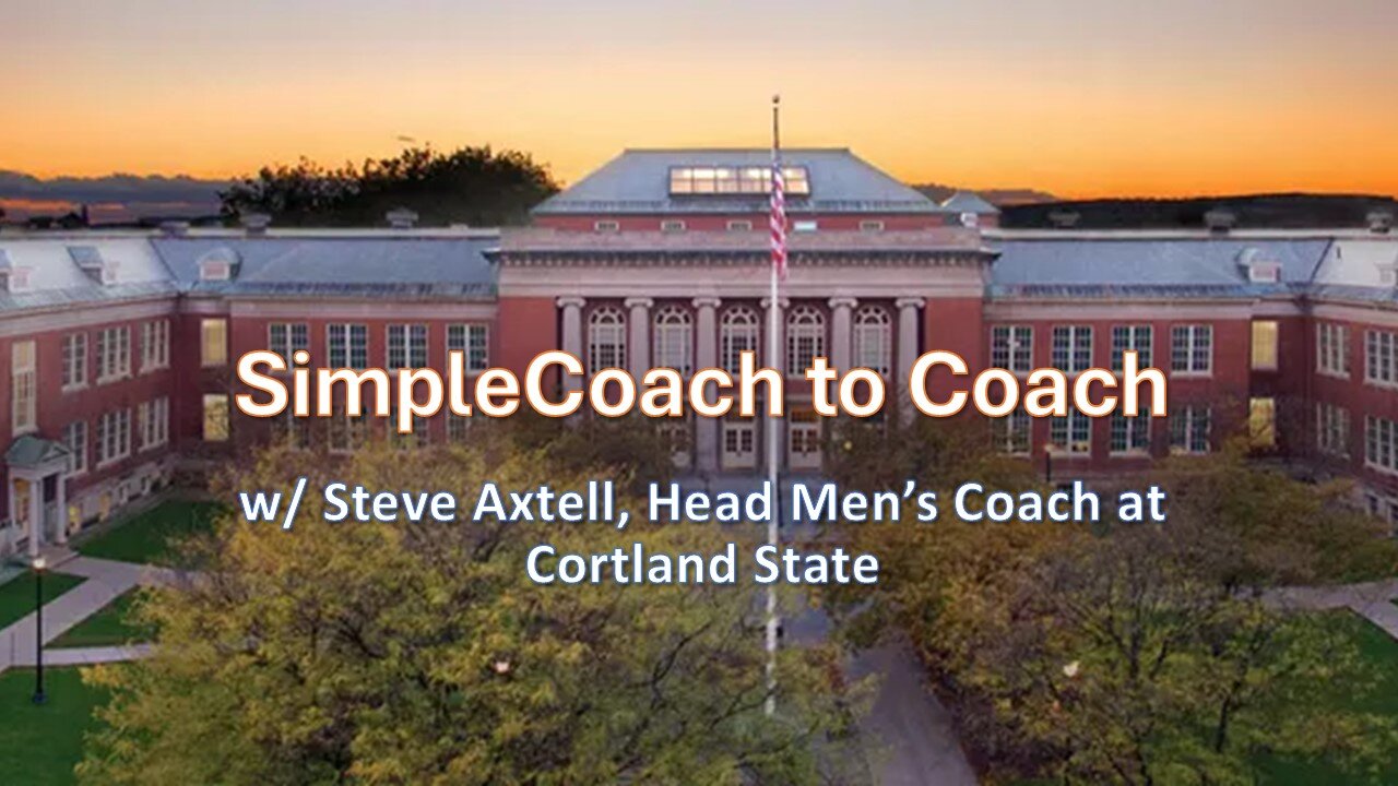 Season '24 SC2C with Steve Axtell, Head Men's Coach at @cortlandreddragons