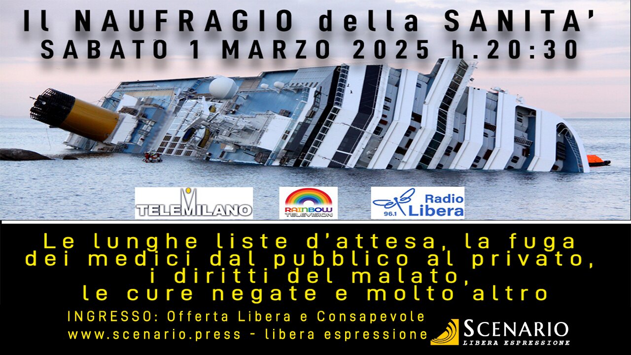 "Il naufragio della Sanità" - Bareggio (MI) - Sabato 1 Marzo ore 20:45
