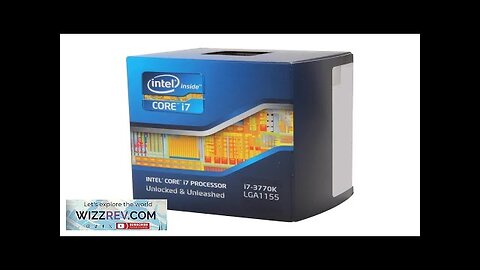 New Intel Core i7-3770K CPU Quad-Core 3.5GHz 8M SR0PL 5 GT/s LGA1155 Review