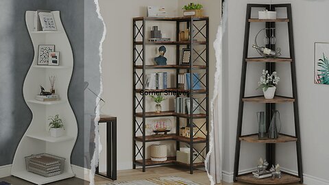 Top 10 Corner Shelves for Stylish & Space-Saving Storage.