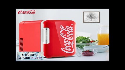 6L Mini Refrigerator Coca-Cola Multifunction Cosmetic Dormitory Warmer Cooler Fridge Review