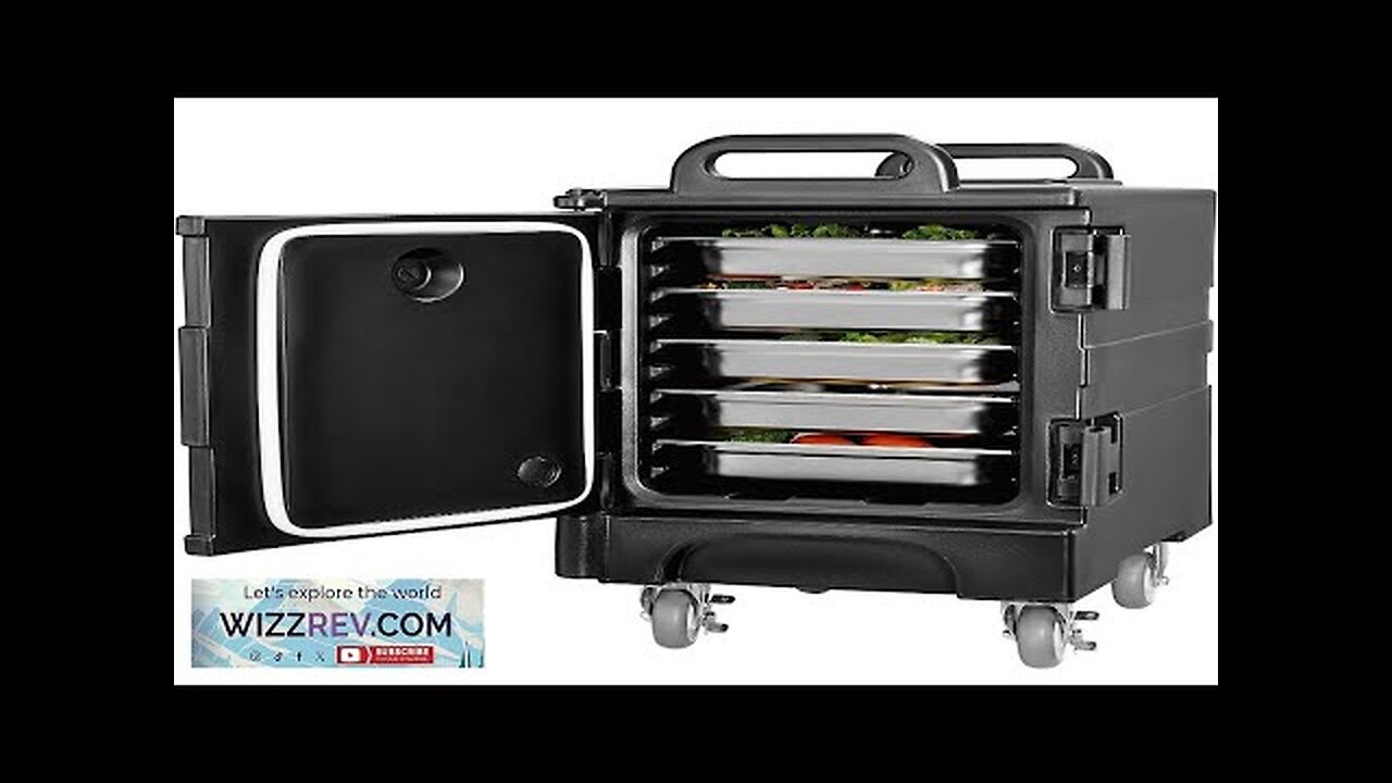 Insulated Food Pan Carrier Stackable Catering Dishbox 81QT Chafing Dish Review