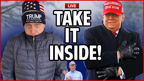 🔴 TRUMP Inaugural Moved Indoors Due to EXTREME Cold!