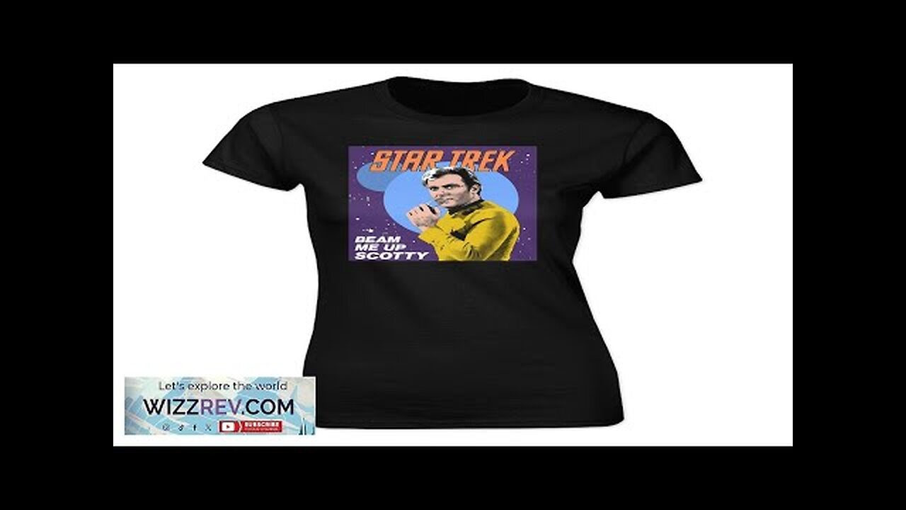 Star Trek: Titan Collection: Women's Fit T-Shirt: Beam Me Up Scotty Review