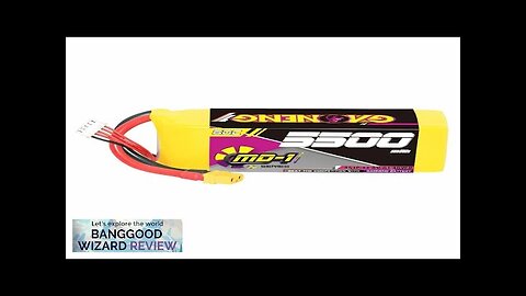 Gaoneng GNB 4S 14.8V 5500mAh 60C LiPo Battery T Plug / XT60 Review