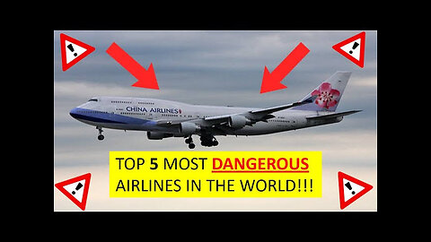 5 Most Dangerous Airlines in the world 🌎