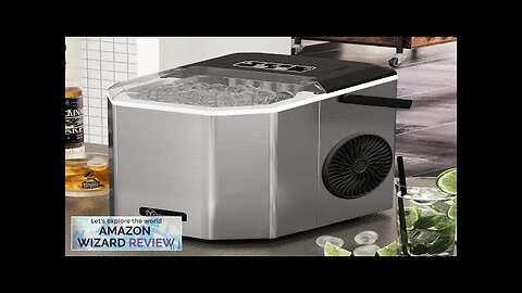 YITAHOME Ice Maker Countertop 26LBS/24H 9 Cubes/6MIN Self-Cleaning Stainless Steel Pellet Review