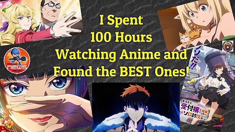 I Spent 100 Hours Watching Anime and Found the BEST Ones!