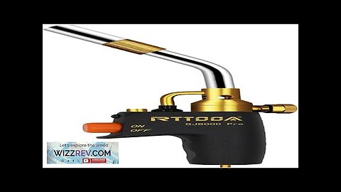 High Intensity Propane Torch Head Adjustable GJ-8000 Trigger Start Map Gas Torch Review