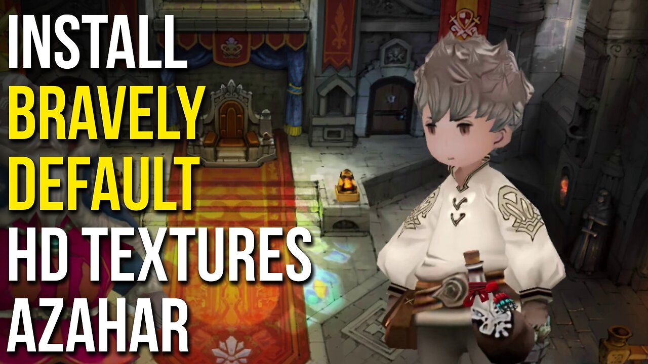 How to Install Bravely Default HD Texture Pack in Azahar 3DS Emulator