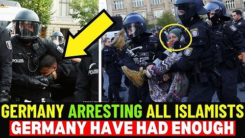 German Police CRACKDOWN on Islamist Protesters Spreading Extremist Ideologies