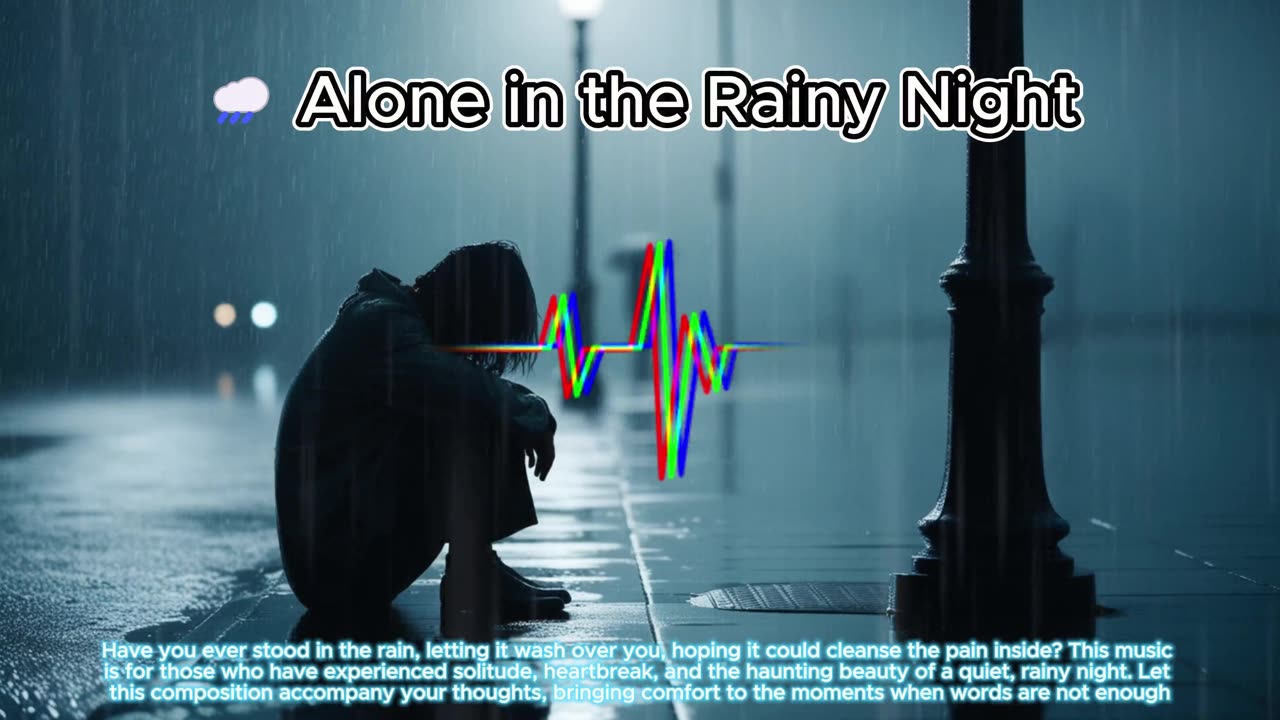 🌧️ Alone in the Rainy Night | Deep Emotional & Sad Instrumental Music