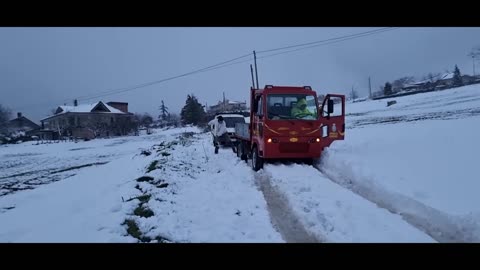 Caggiano (SA) - La neve di gennaio 2025 (02.02.25)