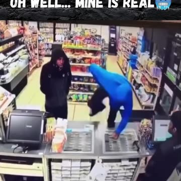 Don't ever mess with a man with a 6 shooter