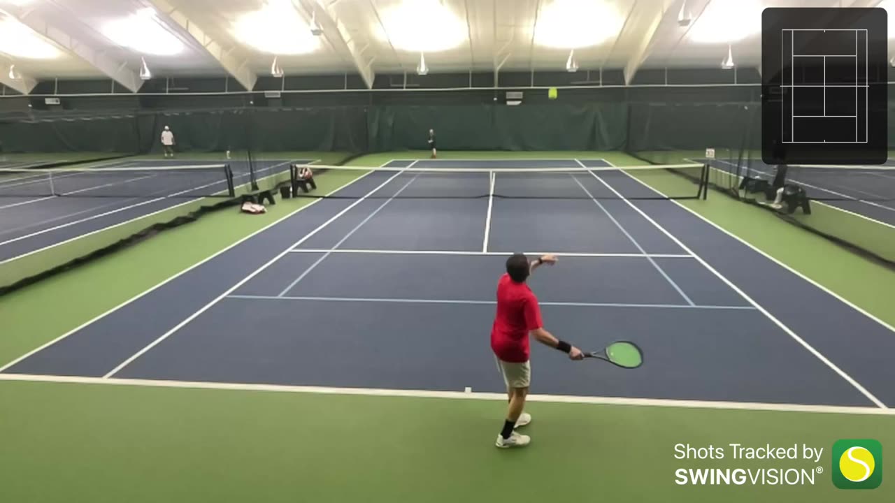 01/13/2025 SwingVision Tennis Video Ridgewood Racquet Club Early Bird Tennis Session