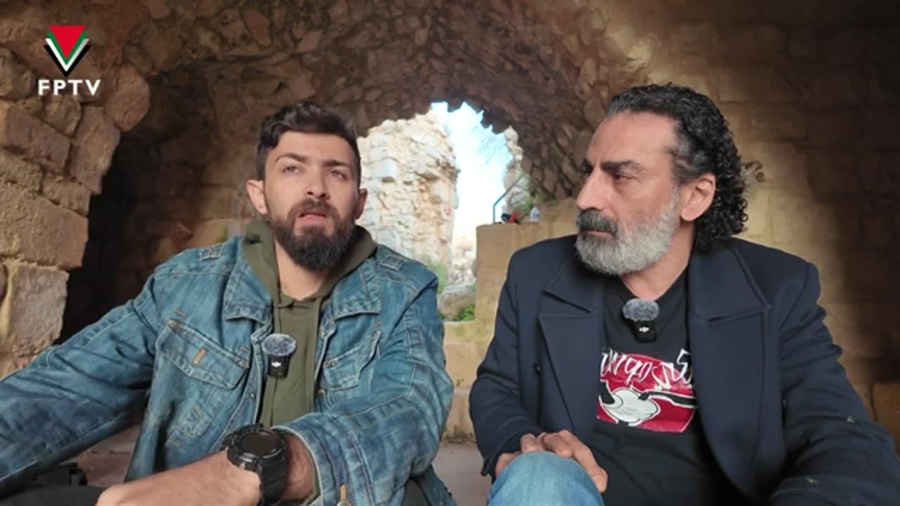 Beaufort Castle Under Zionist Attack: Laith Marouf & Hadi Hotait Inspect Damage to Crusader Castle