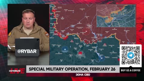 ❗️🇷🇺🇺🇦🎞 RYBAR HIGHLIGHTS OF THE RUSSIAN MILITARY OPERATION IN UKRAINE ON Feb.26B, 2025