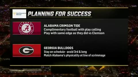 2018 CFP National Championship Game Alabama vs Georgia