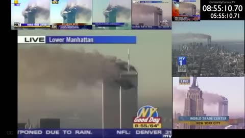 9/11 2001 Footage from 8:31am - 9:07am [Rescued from deletion]