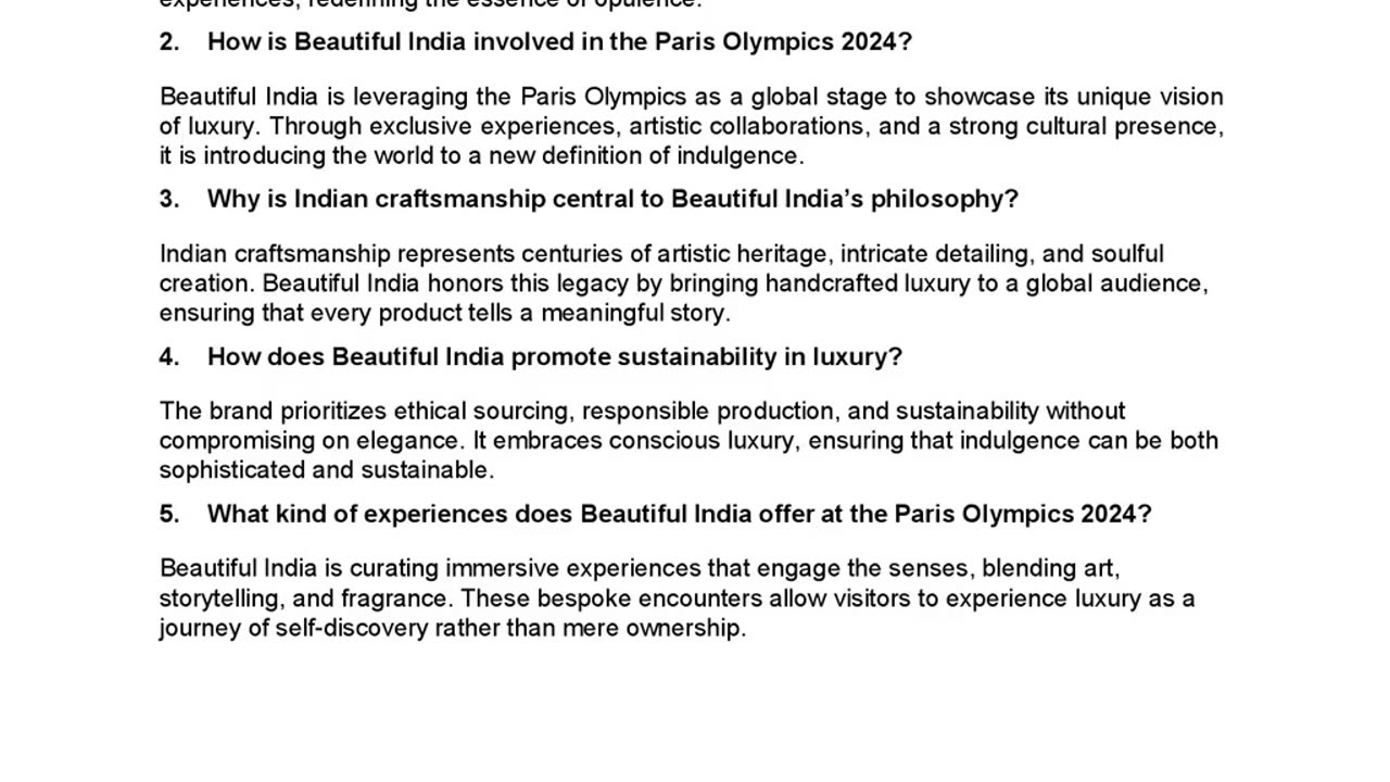 Praveen Kenneth’s Beautiful India Redefines Luxury at Paris 2024