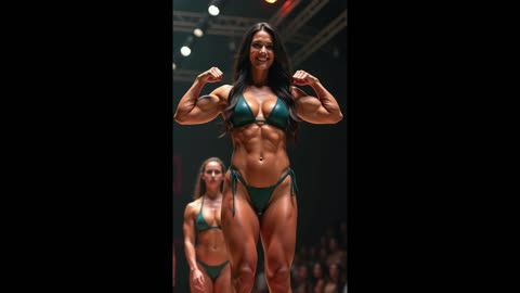 Tanned & Chiseled: Stunning Female Physiques in Peak Form