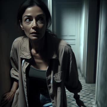 a shadow is moving around my hallways!!😱#horrorstories