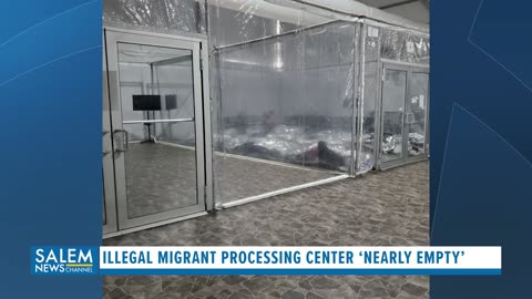 Illegal Migrant Processing Center ‘Nearly Empty’ As Illegal Crossings Drop Drastically Under Trump