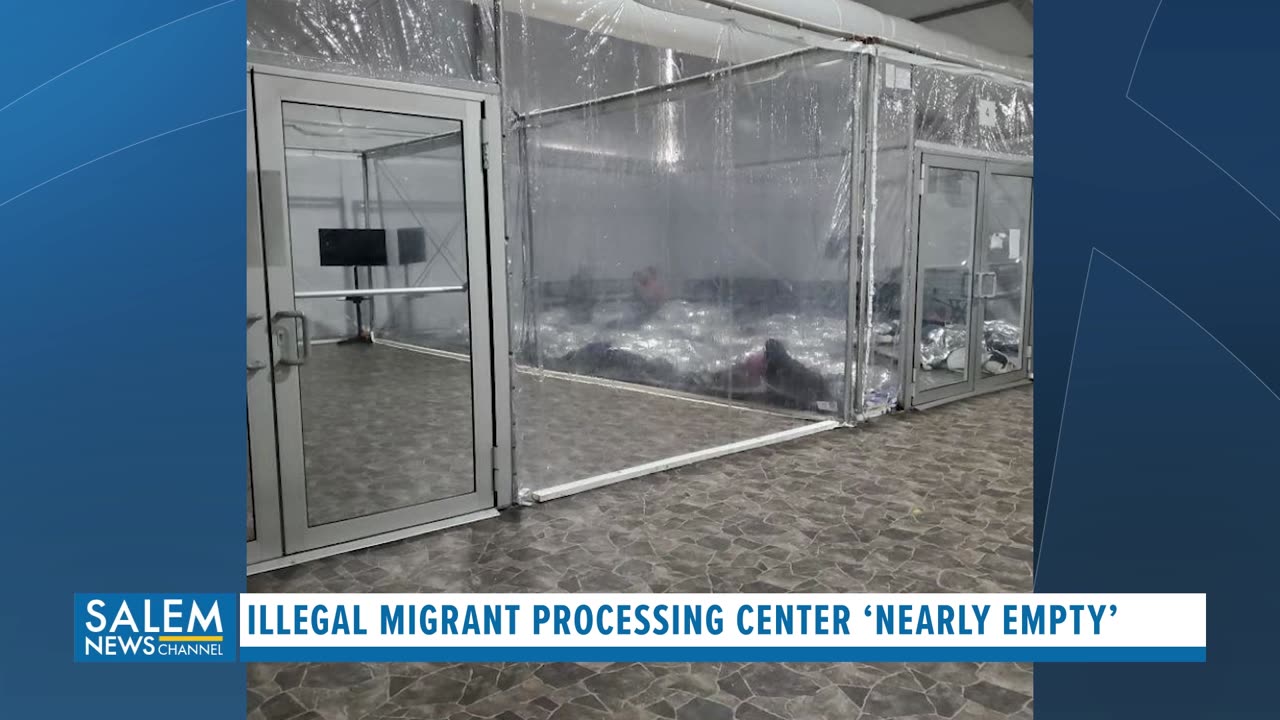 Illegal Migrant Processing Center ‘Nearly Empty’ As Illegal Crossings Drop Drastically Under Trump