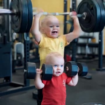 just me and my bro hitting it at the gym