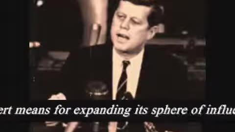 PRESIDENT KENNEDY'S WARNING TO US ALL