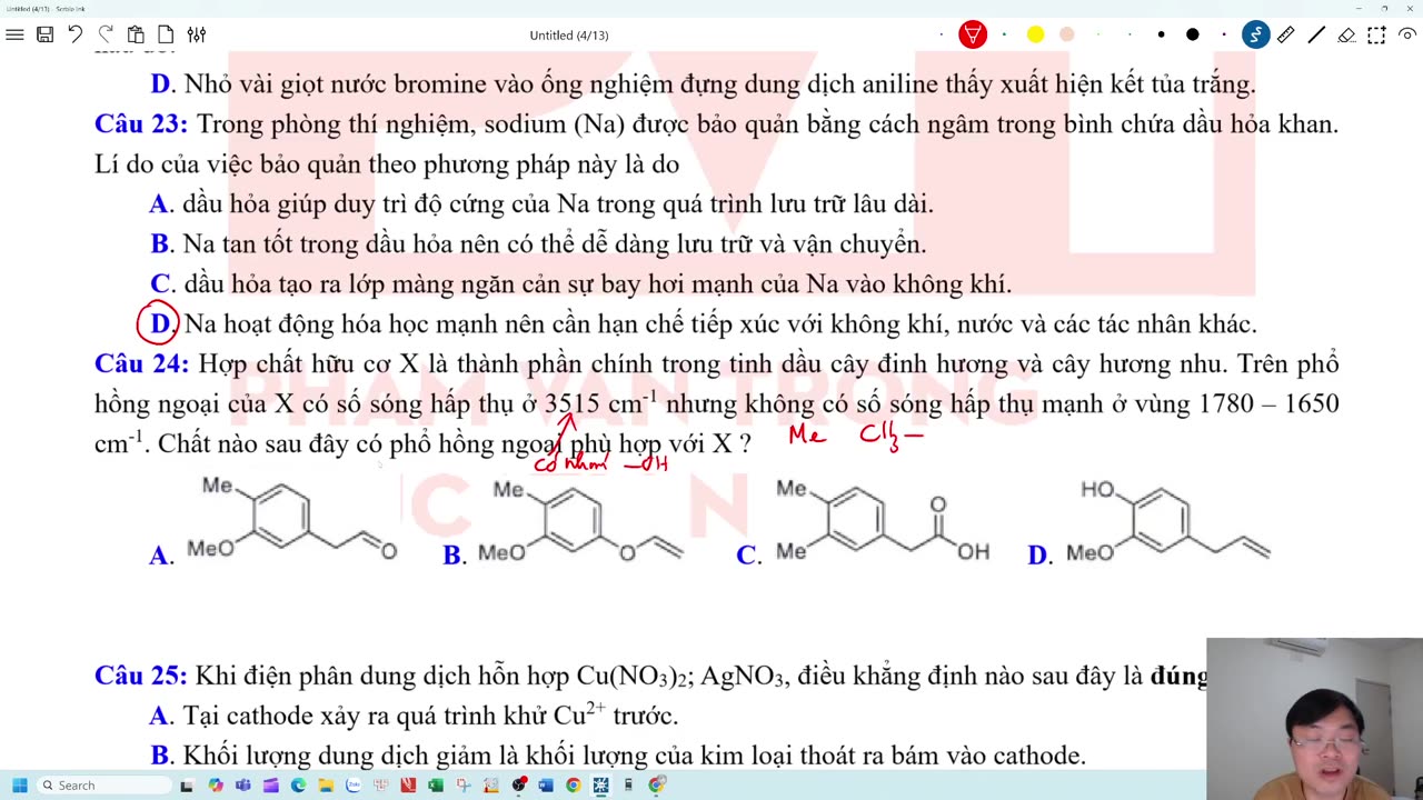 LIVE ĐỀ 02 66 CÂU LÝ THUYẾT HÓA HỌC