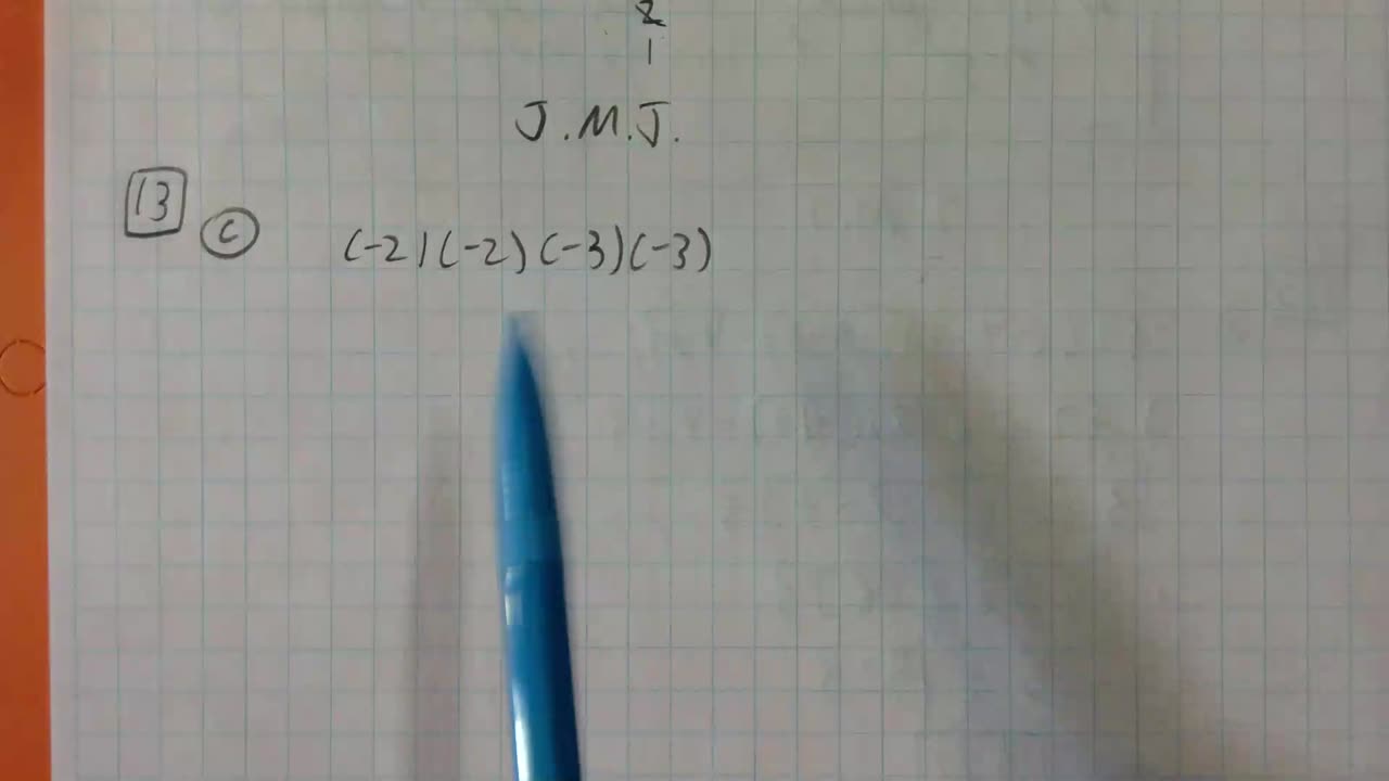 Saxon Algebra 1 Lesson 13 (c)