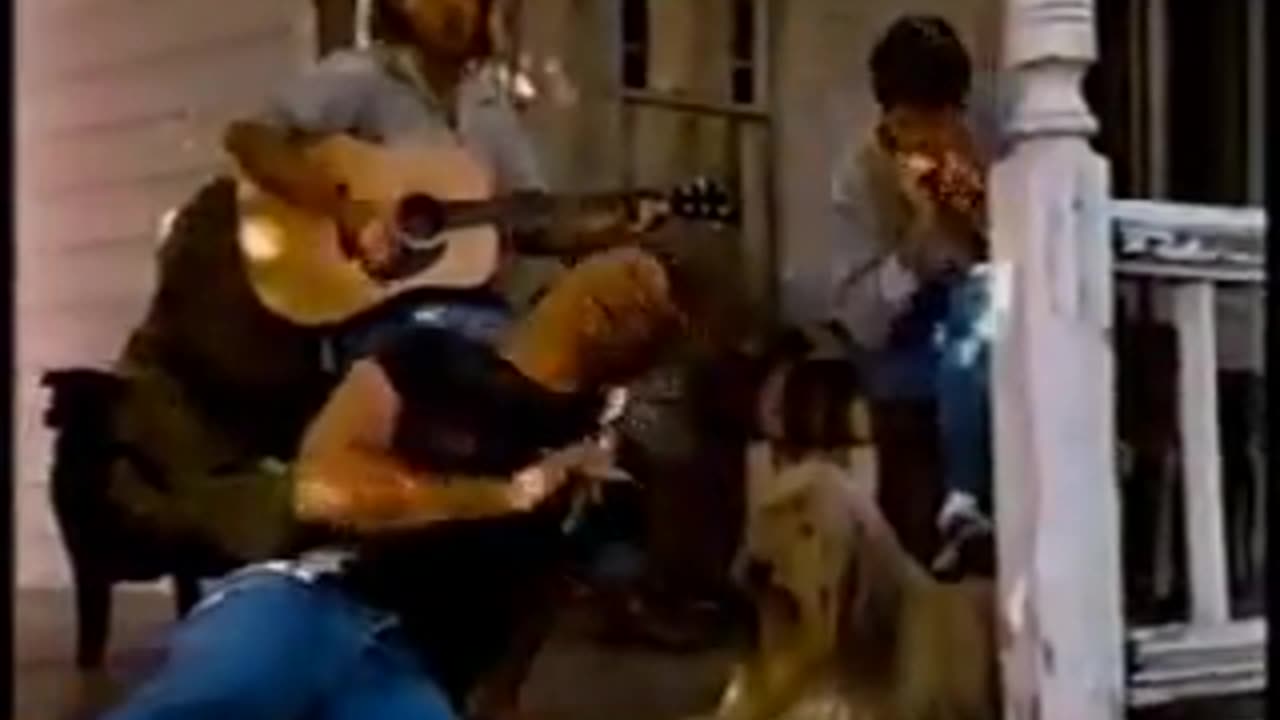 Bruce Willis in Seagrams Commercial